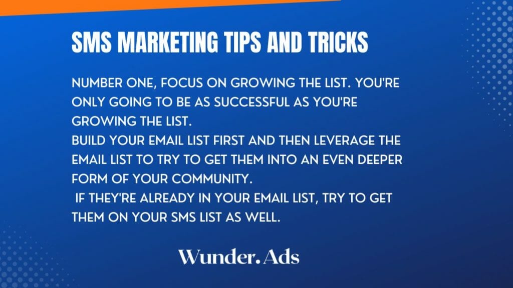 SMS Marketing Tips and Tricks