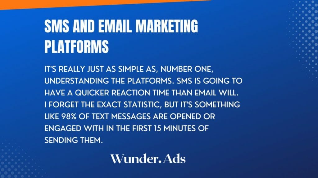 SMS and Email Marketing Platforms